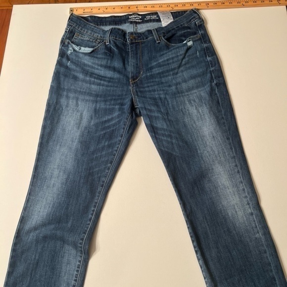 Signature by Levi Strauss Denim - Levi Signature Womens‎ Jeans Size 18 Mid Rise Slim Cuffed Denim 34x26 🔥 (Q)